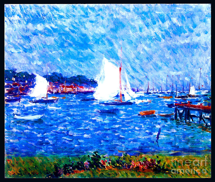 Summer At Cowes 1888 Painting