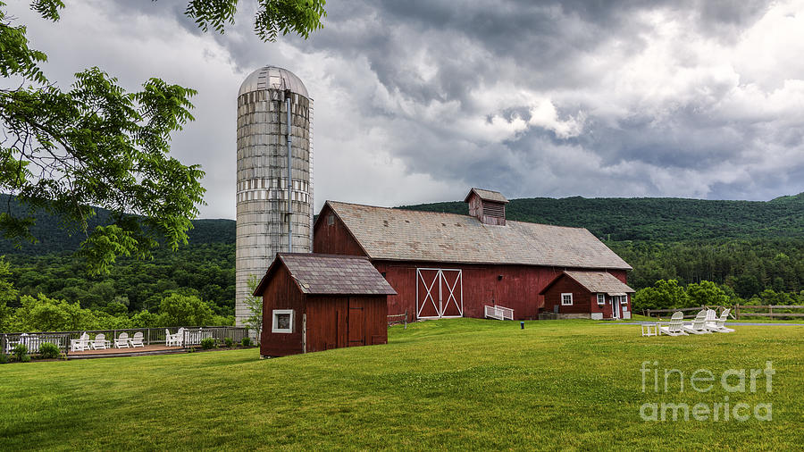 Summer at the Hill Farm Inn Photograph by New England Photography