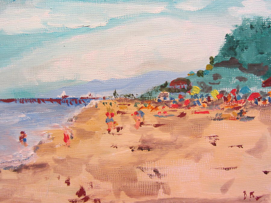 Summer at the Seashore Painting by Dody Rogers