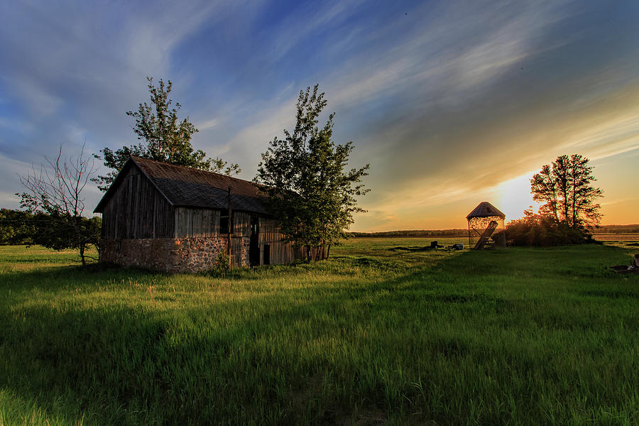 Summer Barn Photograph by Neal Nealis