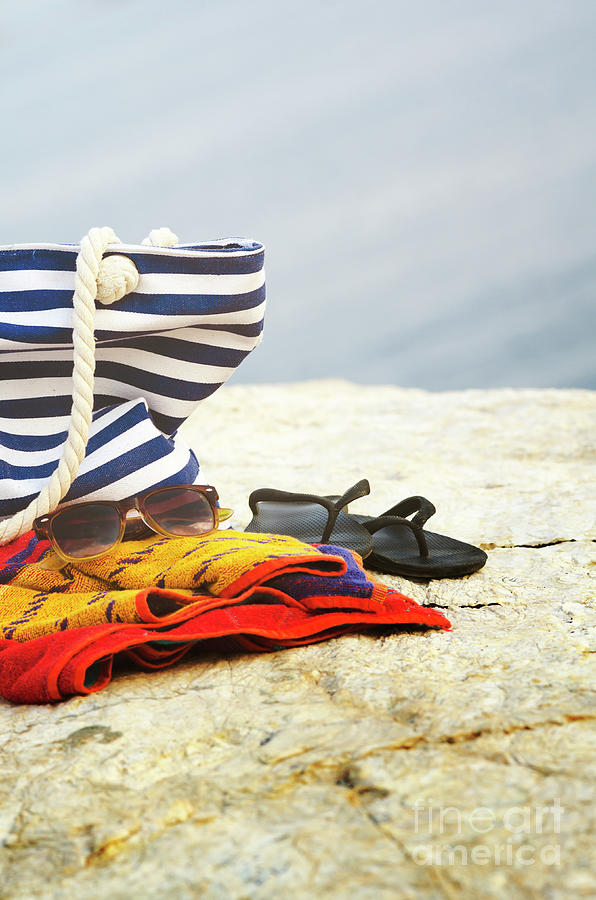 Summer beach holiday concept Photograph by Jelena Jovanovic