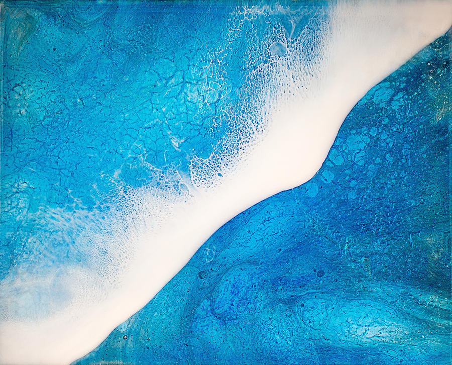 Summer Blues Painting by Iryna Goodall