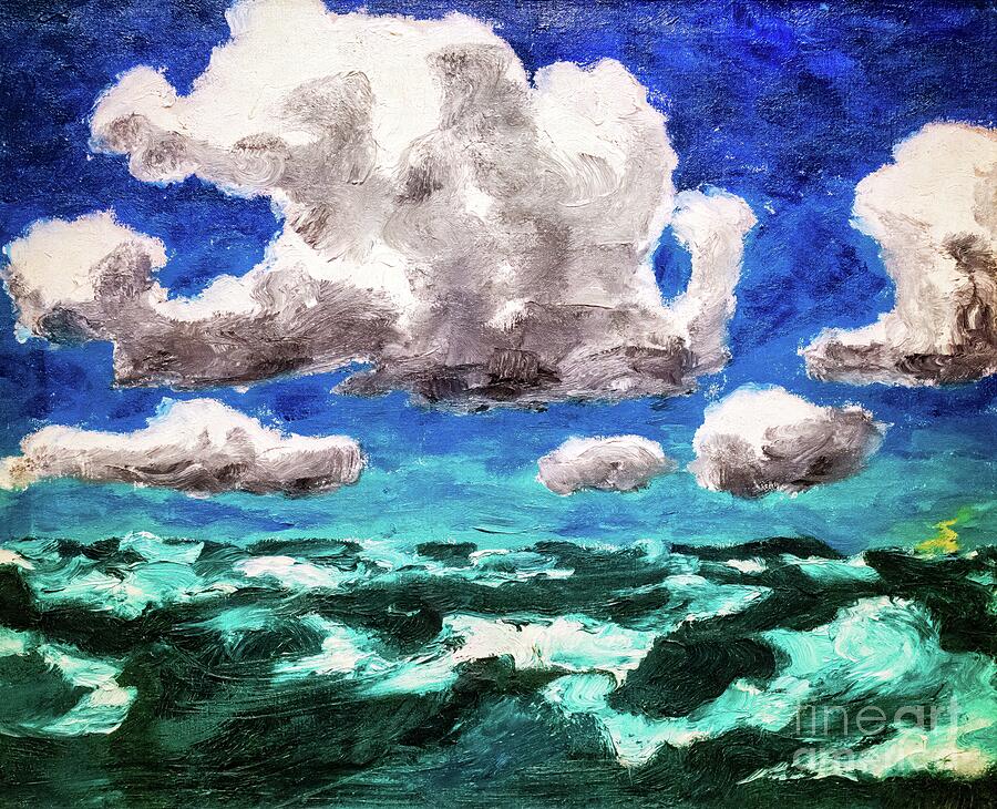 Summer Clouds by Emil Nolde 1913 Painting by Emil Nolde