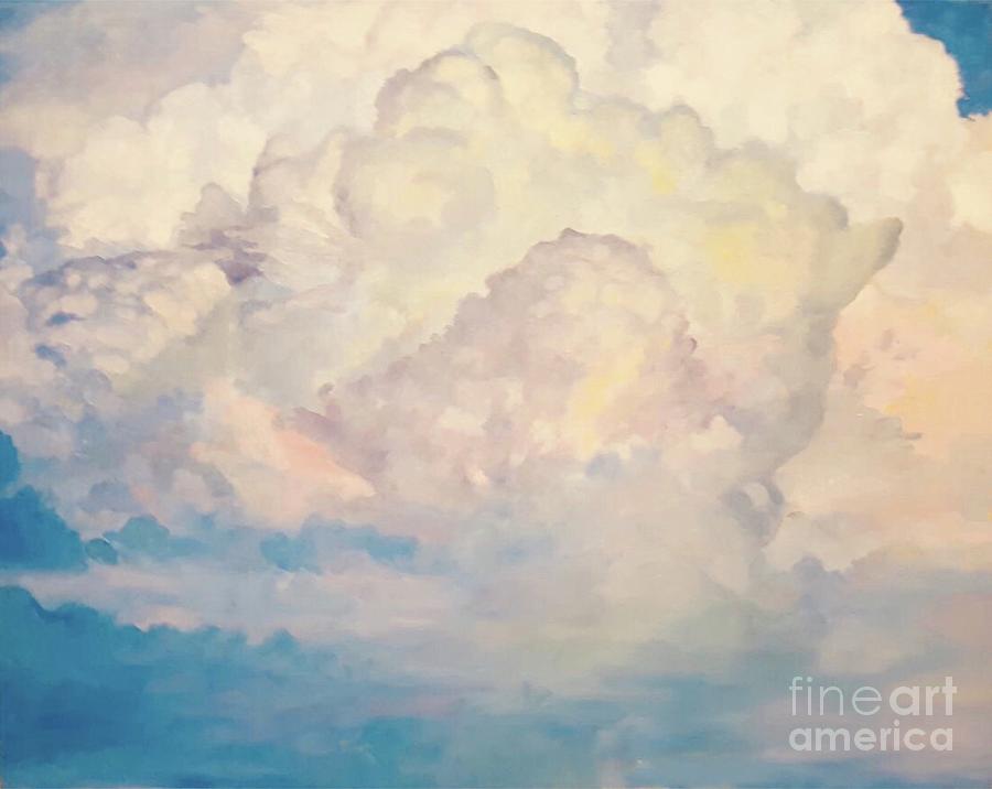 Summer Clouds Painting by Joe Roache