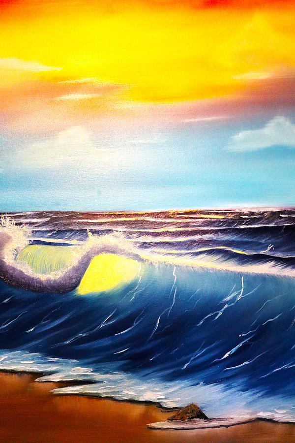 Summer Crash Painting by Brittany Wickham - Fine Art America