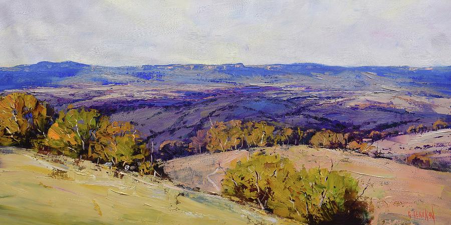Summer Day Lithgow Painting