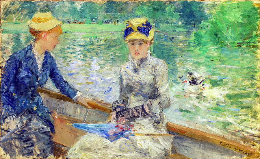 Summer Day painted by Berthe Morisot Painting by Berthe Morisot
