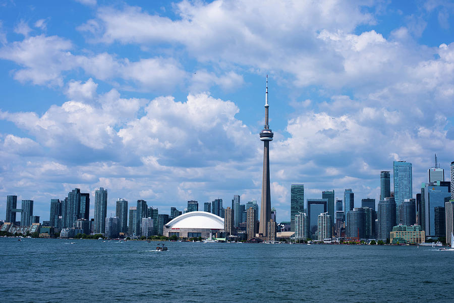 Summer Day Toronto Skyline Photograph by Aarthi Arunkumar