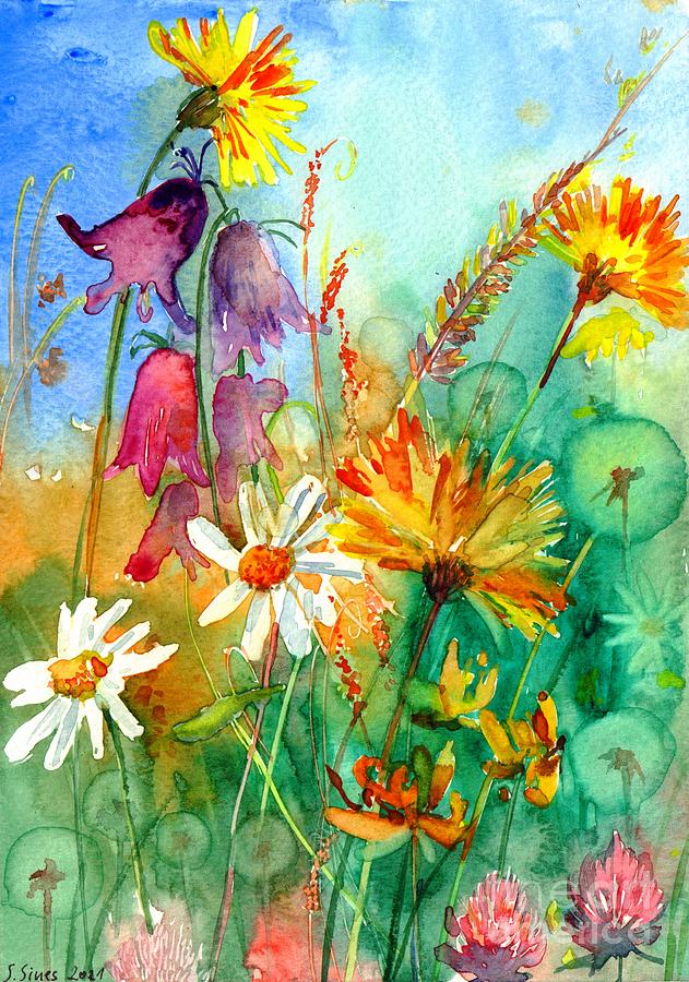 Summer Painting - Summer Delight by Suzann Sines