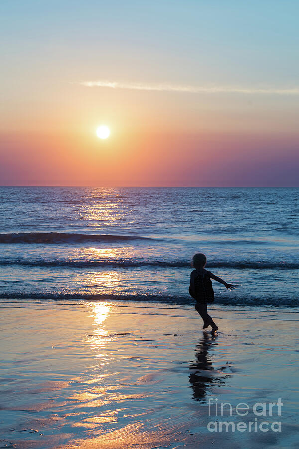 Summer evening at the beach Photograph by Delphimages Photo Creations ...