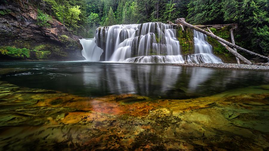 Summer Falls Photograph by Tom Grubbe