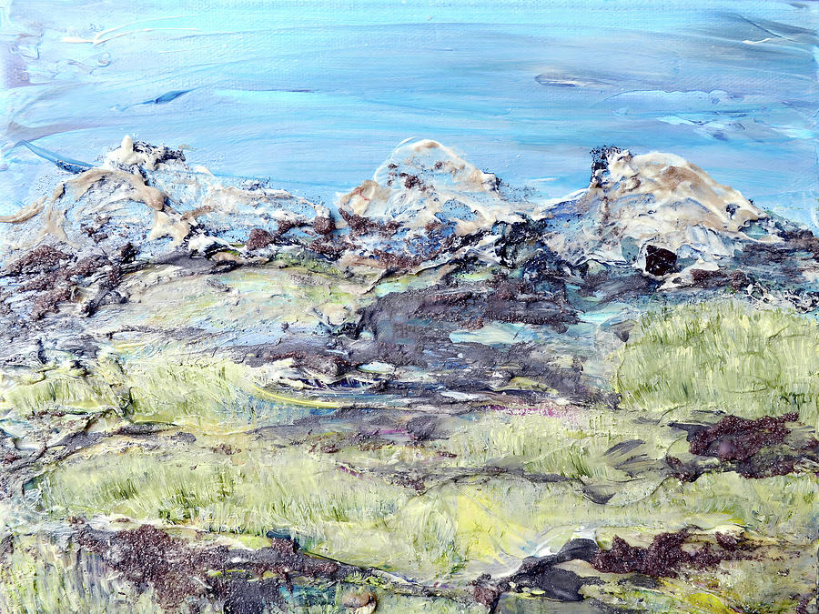 Summer Foothills Painting by Regina Valluzzi