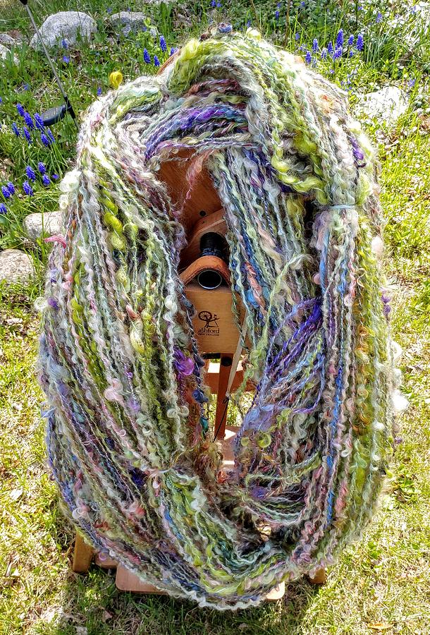 Summer Forest Textured Yarn 1 Photograph by Charles and Melisa Morrison