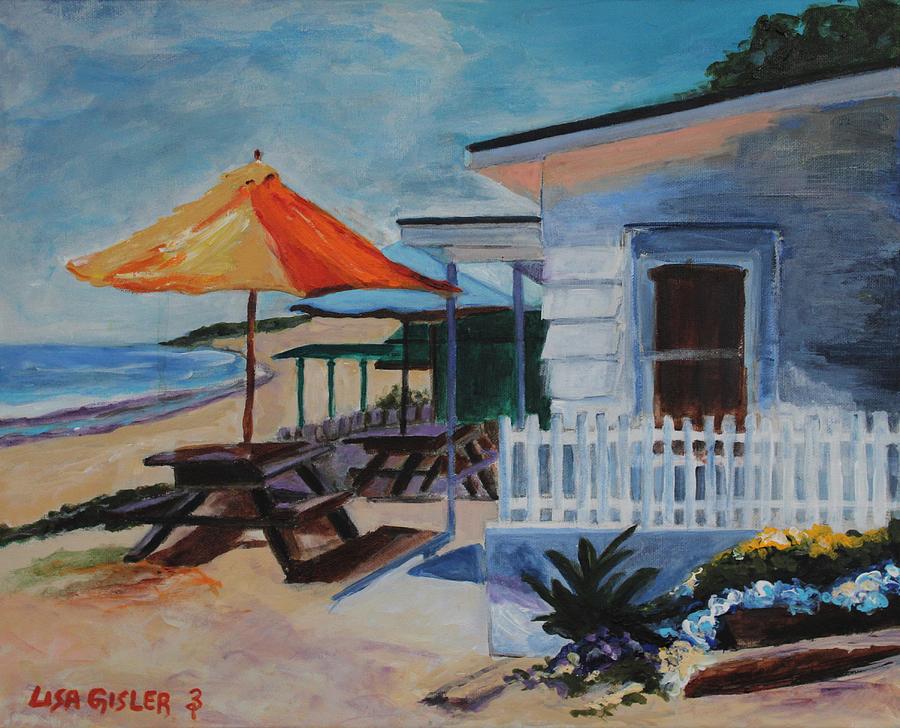 Summer Getaway - Art by Lisa Gisler Painting by Lisa Gisler - Fine Art ...