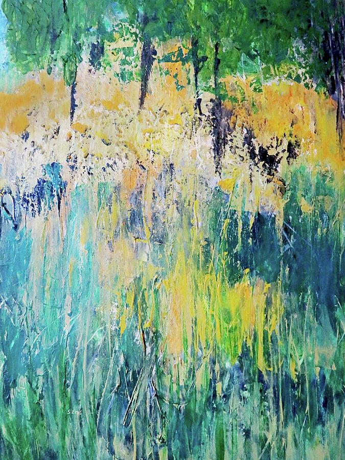 Summer Grasses Painting by Sharon Williams Eng