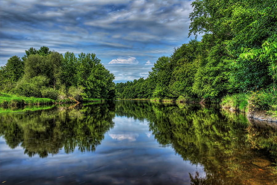 Summer Greens On The Eau Claire River Photograph by Dale Kauzlaric