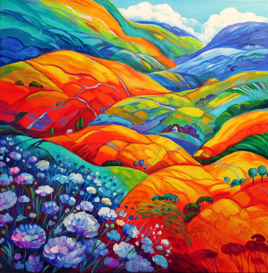Summer Hills Painting by Irina Velman - Fine Art America