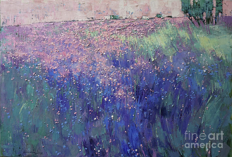 Summer in Provence Painting by Anastasija Kraineva