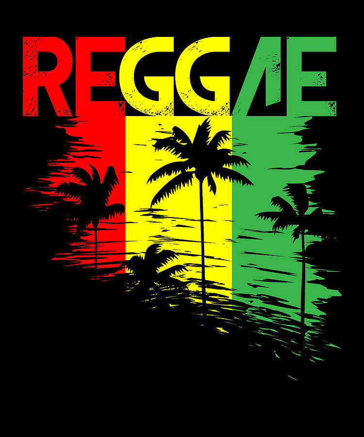 Summer Jamaican Beach Rasta Reggae Jamaica Digital Art by Florian Dold ...