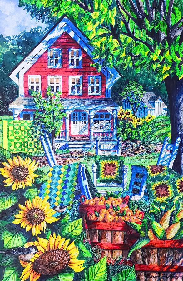 Summer Joy Painting by Diane Phalen