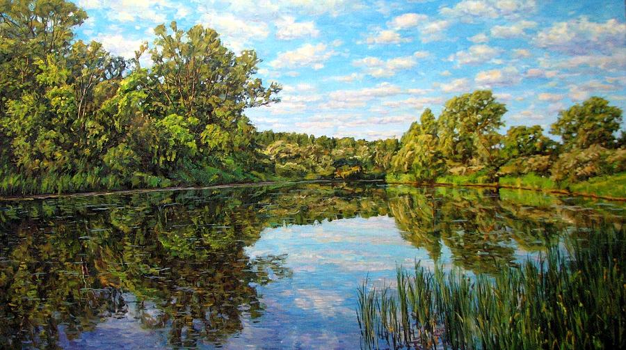 Summer landscape 2 Painting by Kastsov