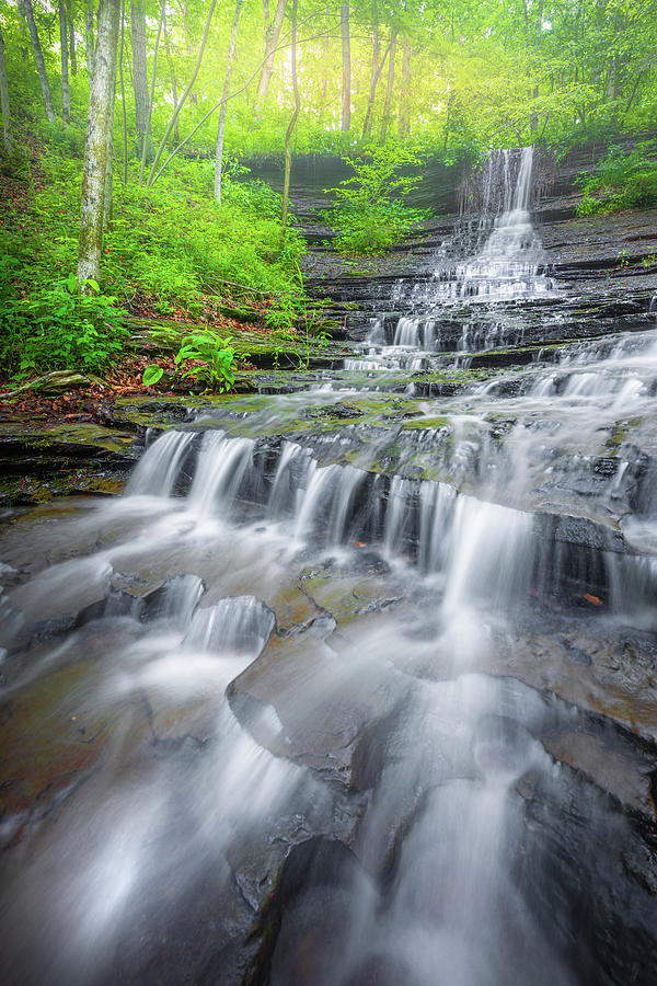 Fall Hollow Tennessee Waterfall Photograph by Jordan Hill