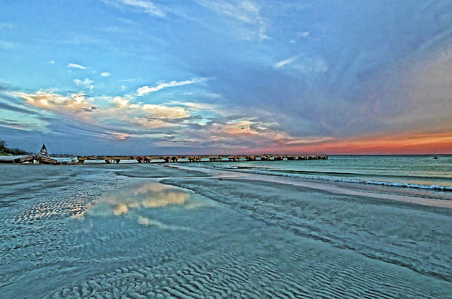Summer Nights - Florida Seascape Photograph by HH Photography of Florida