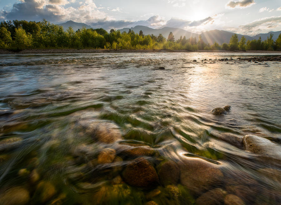Summer on the Bitterroot River Photograph by Matt Hammerstein