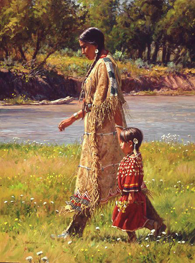 Summer on the Greasy Grass Painting by Martin Grelle