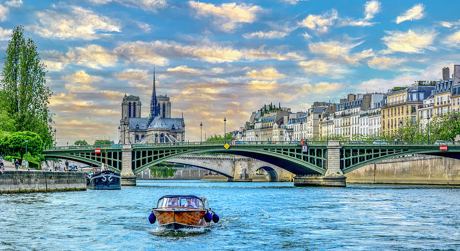 Summer On The River Seine Photograph