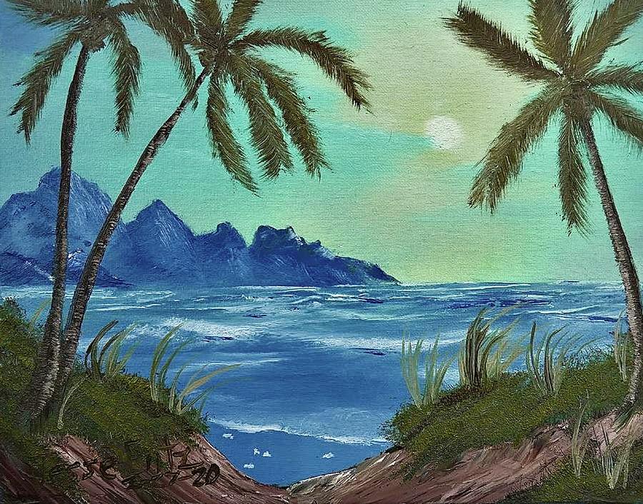 Summer Paradise Painting by Jesse Entz