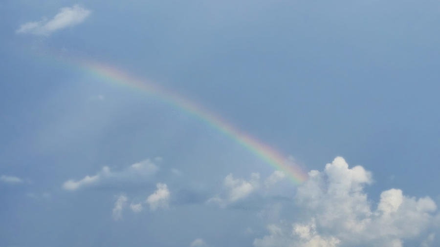 Summer Rainbow 8/9/20 Photograph by Ally White