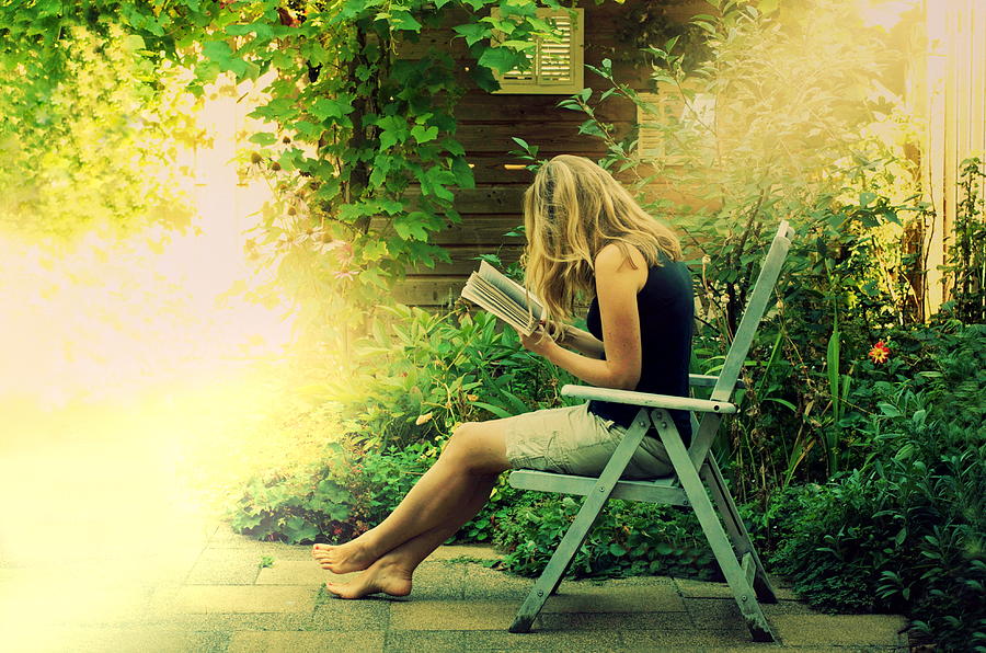 Summer Reading Photograph by Photo by Ira Heuvelman-Dobrolyubova