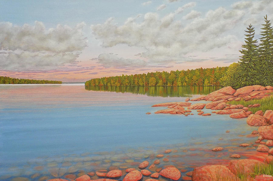 Summer Reflections Painting by Kenneth M Kirsch