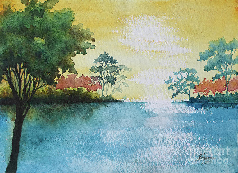 Summer Reverie Painting by Aparna Pottabathni
