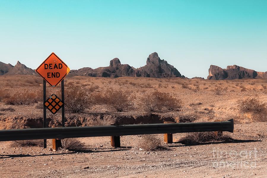 Summer Road Trip In The Desert In Usa Photograph