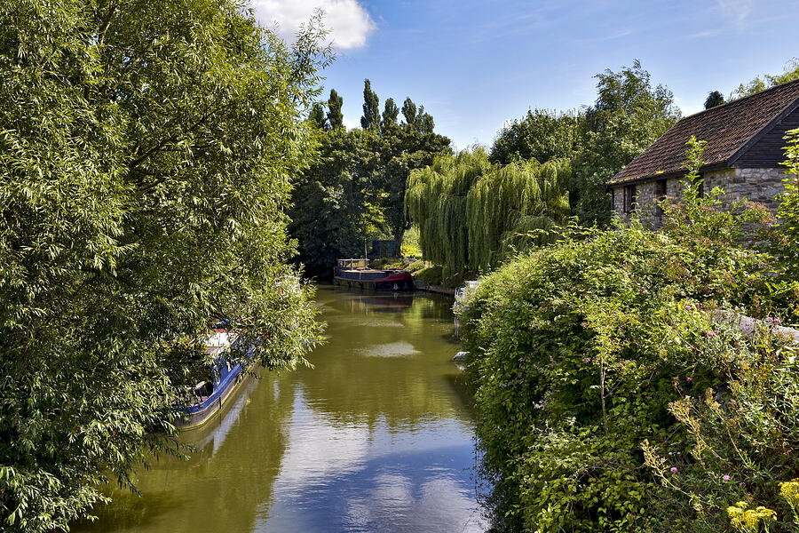Summer scene of the River Avon at Keynsham Photograph by Rachel Husband
