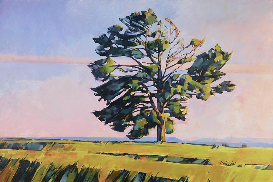 Summer Sentinel Tree Painting by Tim Heimdal