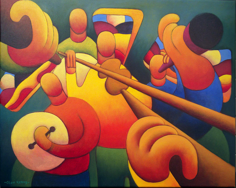 Summer Session Painting by Alan Kenny