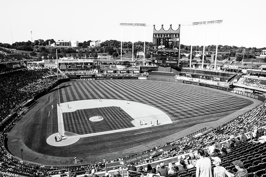 Summer Showdown At The K - Black And White Edition Photograph by Gregory Ballos