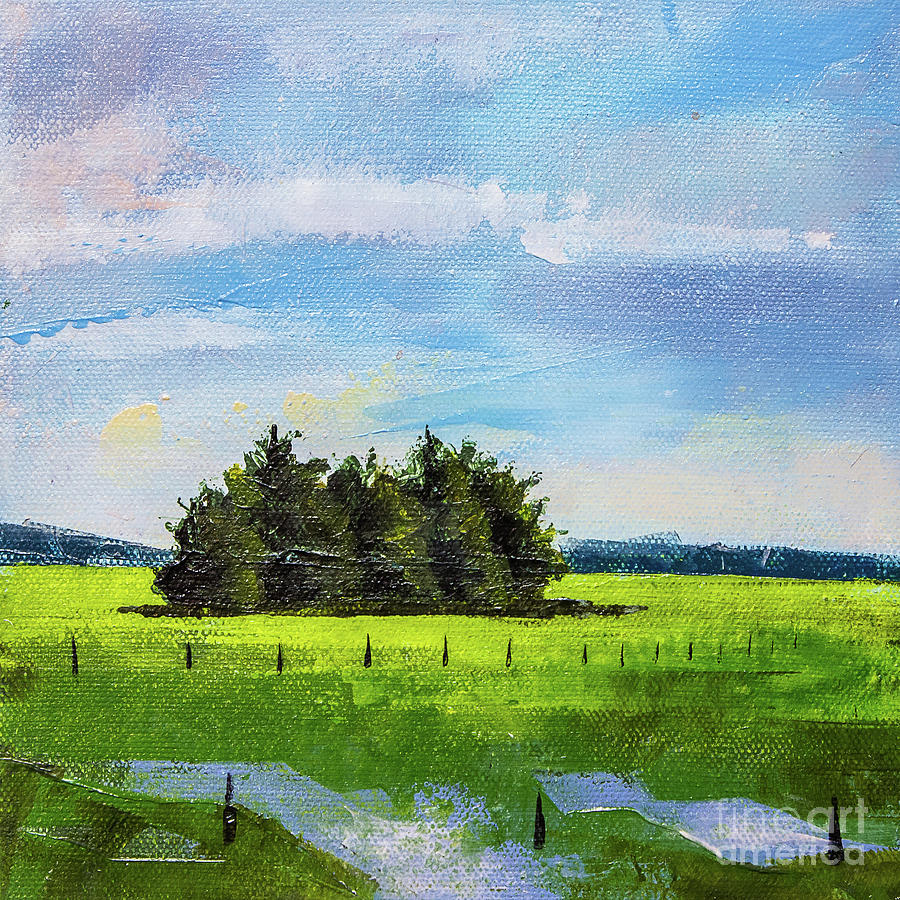 Summer Skies #1 Painting by Susan Cole Kelly Impressions