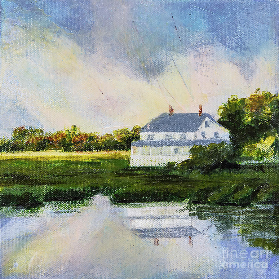 Summer Skies #3 Painting by Susan Cole Kelly Impressions