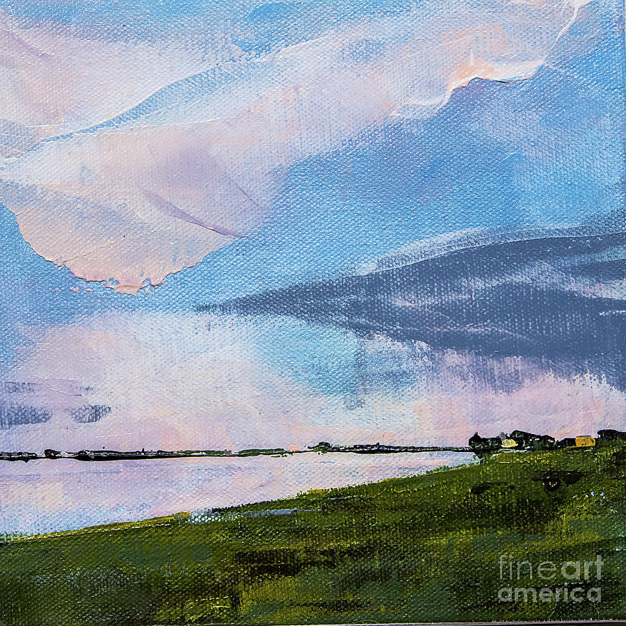 Summer Skies #4 Painting by Susan Cole Kelly Impressions