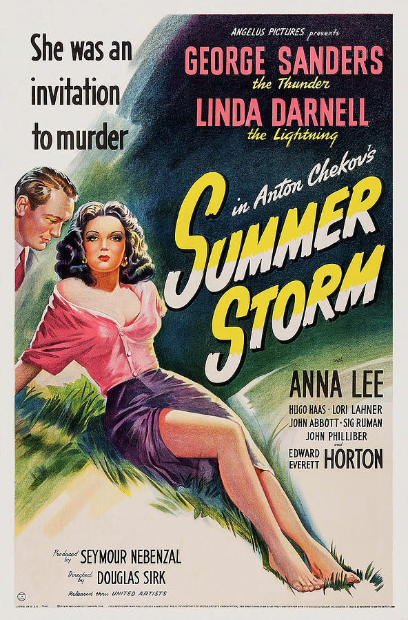 Summer Storm, 1944 - c Mixed Media by Movie World Posters