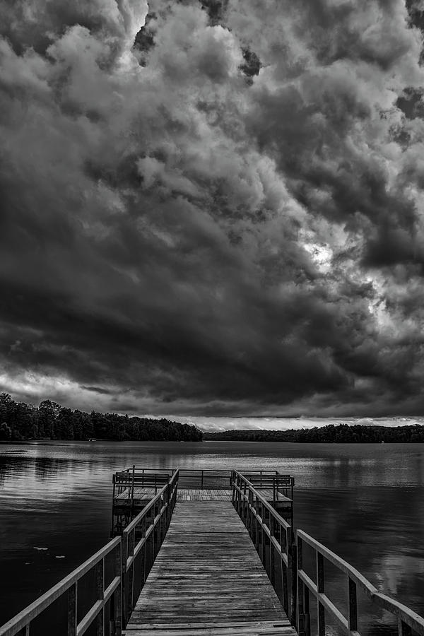 Summer Storm at Long Lake Photograph by Gerald DeBoer