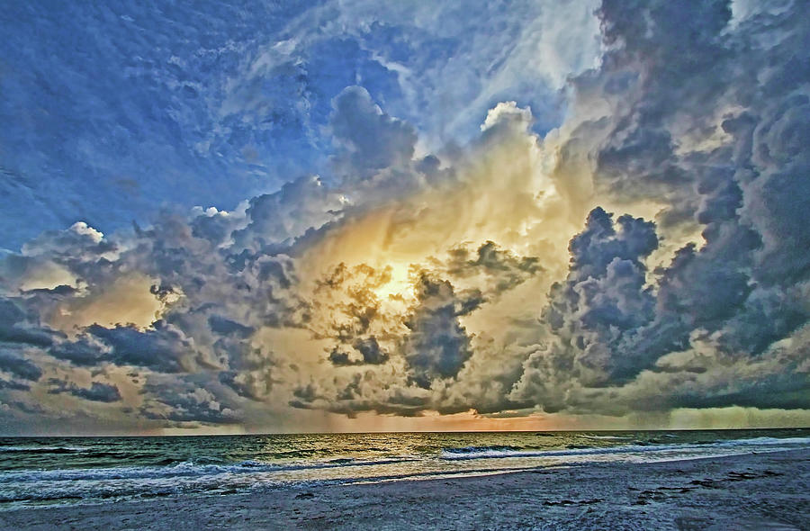 Summer Storms In The Gulf Photograph by HH Photography of Florida