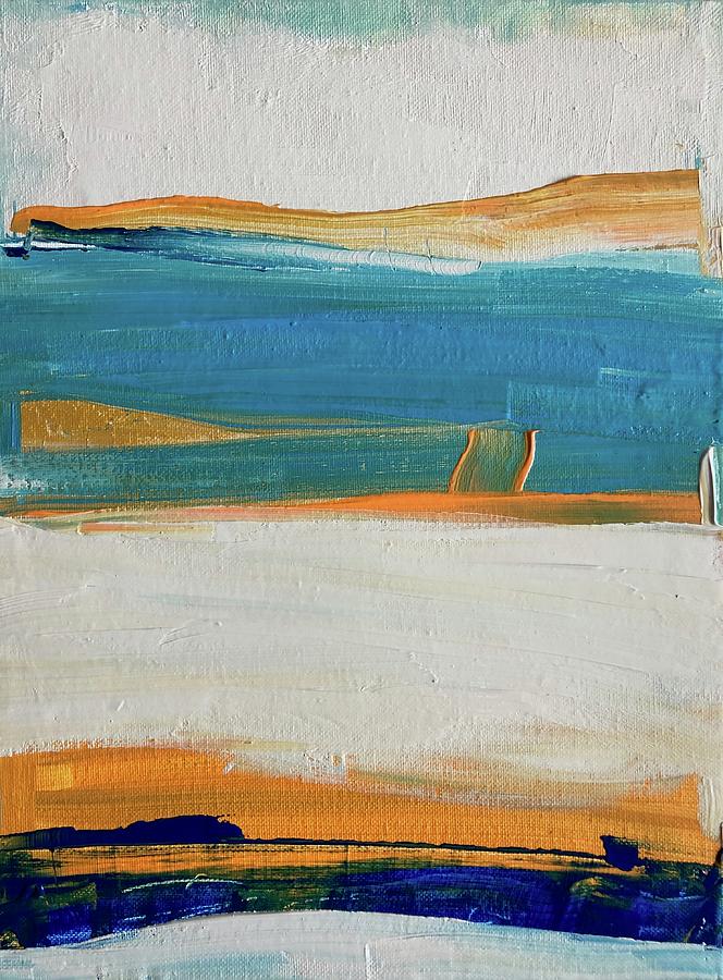 Abstract Painting - Summer Surf by MC Mintz