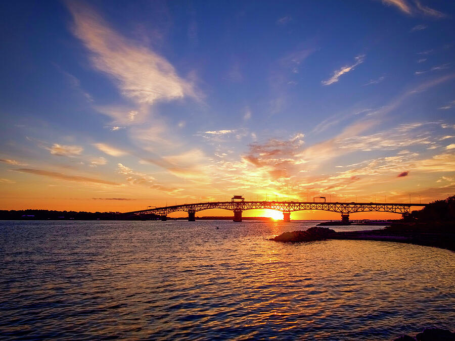 Summer Sunrise on the York River Photograph by Rachel Morrison
