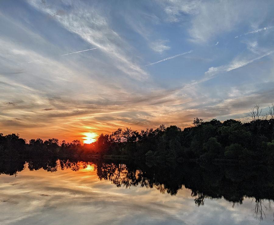 Summer Sunset at Tinkers Creek Photograph by Brad Nellis