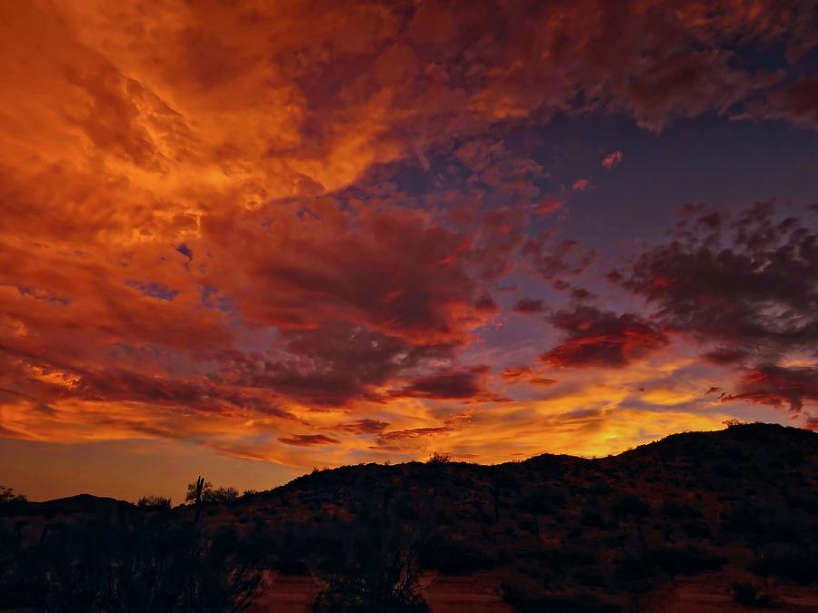Summer Sunset In The Sonoran Desert Photograph